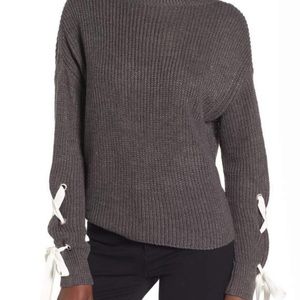 Madison & Berkeley Laced Sleeve Sweater